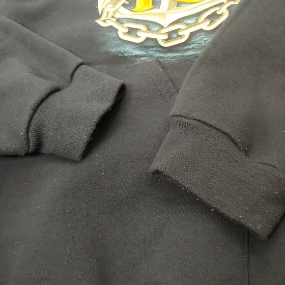 United States Navy The Sea Is Ours Mens M Sweatshirt Hooded Blue Anchor Logo - Picture 6 of 7